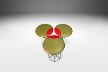 Load image into Gallery viewer, Set of Three (3) Mid Century Modern "Martini" Barstools in Wrought Iron in the Manner of Tony Paul, USA, c. 1960's-ABT Modern