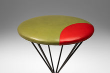 Load image into Gallery viewer, Set of Three (3) Mid Century Modern "Martini" Barstools in Wrought Iron in the Manner of Tony Paul, USA, c. 1960's-ABT Modern