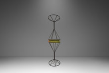 Load image into Gallery viewer, Set of Three (3) Mid Century Modern "Martini" Barstools in Wrought Iron in the Manner of Tony Paul, USA, c. 1960's-ABT Modern
