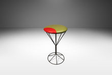 Load image into Gallery viewer, Set of Three (3) Mid Century Modern "Martini" Barstools in Wrought Iron in the Manner of Tony Paul, USA, c. 1960's-ABT Modern