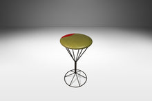 Load image into Gallery viewer, Set of Three (3) Mid Century Modern "Martini" Barstools in Wrought Iron in the Manner of Tony Paul, USA, c. 1960's-ABT Modern