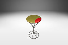 Load image into Gallery viewer, Set of Three (3) Mid Century Modern "Martini" Barstools in Wrought Iron in the Manner of Tony Paul, USA, c. 1960's-ABT Modern