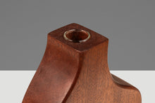 Load image into Gallery viewer, Set of Three ( 3 ) Organic Modern Bud-Propagation Vases Carved in Solid African Sapele by Mark Leblanc for Leblanc Studios, USA, c. 2020s-ABT Modern