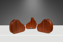 Load image into Gallery viewer, Set of Three ( 3 ) Organic Modern Bud-Propagation Vases Carved in Solid African Sapele by Mark Leblanc for Leblanc Studios, USA, c. 2020s-ABT Modern