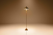 Load image into Gallery viewer, Set of Three ( 3 ) Post Modern Memphis Style Table Lamps & Matching Floor Lamp by George Kovacs for Sonneman, USA, c. 1990s-ABT Modern