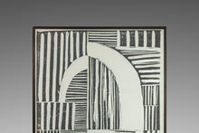 Load image into Gallery viewer, Set of Two (2) Abstract Linocut "A" Digital Print Wall Art Paintings-ABT Modern