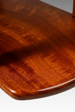 Load image into Gallery viewer, Set of Two (2) Art Deco Mid-Century Modern Custom-Made Occasional End Tables in Solid Mahogany, USA, c. 1940s-ABT Modern