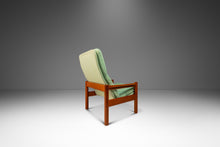 Load image into Gallery viewer, Set of Two ( 2 ) Danish Mid-Century Modern Lounge Chairs w/ Matching Ottomans in Solid Teak by Domino Møbler, Denmark, c. 1970's-ABT Modern