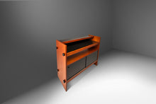 Load image into Gallery viewer, Set of Two (2) Danish Mid-Century Modern Minimalist Two Tone Dry Bars / Room Dividers in Teak, Denmark, c. 1970s-ABT Modern