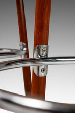 Load image into Gallery viewer, Set of Two (2) Danish Modern Barstools in Solid Teak & Leather by Hugo Frandsen for Spøttrup Mobler, Denmark, c. 1960's-ABT Modern