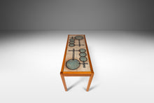 Load image into Gallery viewer, Set of Two (2) Danish Modern Coffee & Console Tables in Teak w/ Tile Inlay by Poul H. Poulsen for Gangsø Møbler, Denmark, c. 1970's-ABT Modern