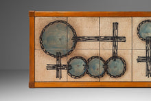 Load image into Gallery viewer, Set of Two (2) Danish Modern Coffee & Console Tables in Teak w/ Tile Inlay by Poul H. Poulsen for Gangsø Møbler, Denmark, c. 1970's-ABT Modern