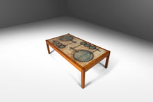 Load image into Gallery viewer, Set of Two (2) Danish Modern Coffee & Console Tables in Teak w/ Tile Inlay by Poul H. Poulsen for Gangsø Møbler, Denmark, c. 1970's-ABT Modern