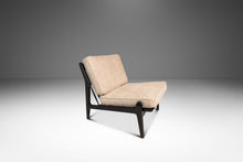 Load image into Gallery viewer, Set of Two (2) Danish Modern Ebonized Lounge Chairs in Bouclé Attributed to Ib Kofod Larsen for Selig, Denmark, c. 1950's-ABT Modern