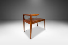 Load image into Gallery viewer, Set of Two (2) Danish Modern Two-Tier Side Tables in Teak by Kurt Østervig for Jason Møbler, Denmark, c. 1960's-ABT Modern