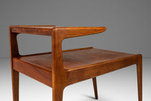 Load image into Gallery viewer, Set of Two (2) Danish Modern Two-Tier Side Tables in Teak by Kurt Østervig for Jason Møbler, Denmark, c. 1960's-ABT Modern