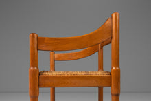 Load image into Gallery viewer, Set of Two (2) Italian Modern "Carimate" Model 892 Chairs in Beech & Thrush Seats by Vico Magistretti for Cassina, Italy, c. 1960's-ABT Modern