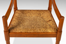 Load image into Gallery viewer, Set of Two (2) Italian Modern "Carimate" Model 892 Chairs in Beech & Thrush Seats by Vico Magistretti for Cassina, Italy, c. 1960's-ABT Modern