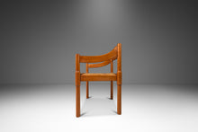 Load image into Gallery viewer, Set of Two (2) Italian Modern "Carimate" Model 892 Chairs in Beech & Thrush Seats by Vico Magistretti for Cassina, Italy, c. 1960's-ABT Modern