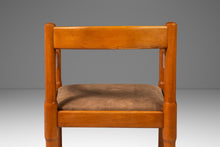 Load image into Gallery viewer, Set of Two (2) Italian Modern Model 892 "Carimate" Chairs in Beech & Leather by Vico Magistretti for Cassina, Italy, c. 1960's-ABT Modern