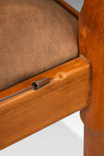 Load image into Gallery viewer, Set of Two (2) Italian Modern Model 892 "Carimate" Chairs in Beech & Leather by Vico Magistretti for Cassina, Italy, c. 1960's-ABT Modern