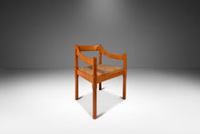 Load image into Gallery viewer, Set of Two (2) Italian Modern Model 892 "Carimate" Chairs in Beech & Leather by Vico Magistretti for Cassina, Italy, c. 1960's-ABT Modern