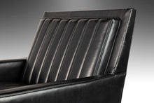 Load image into Gallery viewer, Set of Two (2) Lounge Chairs in Walnut / Vinyl Attributed to Milo Baughman, USA, c. 1950s-ABT Modern