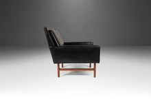 Load image into Gallery viewer, Set of Two (2) Lounge Chairs in Walnut / Vinyl Attributed to Milo Baughman, USA, c. 1950s-ABT Modern