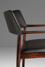 Load image into Gallery viewer, Set of Two (2) MCM Danish Modern Armchairs in Rosewood & Leather by Erik Wørts for Soro Stolefabrik, Denmark, c. 1960's-ABT Modern