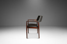 Load image into Gallery viewer, Set of Two (2) MCM Danish Modern Armchairs in Rosewood & Leather by Erik Wørts for Soro Stolefabrik, Denmark, c. 1960's-ABT Modern