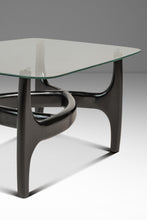Load image into Gallery viewer, Set of Two (2) MCM Sculptural Biomorphic Side Tables / End Tables After Adrian Pearsall for Craft Associates in Ebony, USA, c. 1960s-ABT Modern