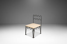 Load image into Gallery viewer, Set of Two (2) Méandre Side Chairs in Wrought Iron Inspired by Jean Royère Produced by Design Frères, USA, c. 2000s-ABT Modern