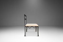 Load image into Gallery viewer, Set of Two (2) Méandre Side Chairs in Wrought Iron Inspired by Jean Royère Produced by Design Frères, USA, c. 2000s-ABT Modern