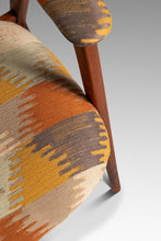 Load image into Gallery viewer, Set of Two (2) Mid-Century Danish Modern Armchairs in Teak w/ Bespoke Fabric by Erik Kirkegaard for Høng Stolefabrik, Denmark, c. 1950's-ABT Modern