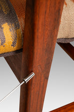 Load image into Gallery viewer, Set of Two (2) Mid-Century Danish Modern Armchairs in Teak w/ Bespoke Fabric by Erik Kirkegaard for Høng Stolefabrik, Denmark, c. 1950's-ABT Modern