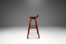 Load image into Gallery viewer, Set of Two ( 2 ) Mid-Century Danish Modern Model OD-61 Counter Height Bar Stools by Erik Buch for O.D. Mobler, Denmark, 1960's-ABT Modern