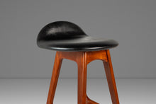Load image into Gallery viewer, Set of Two ( 2 ) Mid-Century Danish Modern Model OD-61 Counter Height Bar Stools by Erik Buch for O.D. Mobler, Denmark, 1960's-ABT Modern