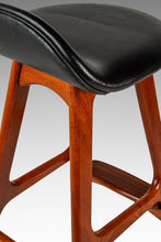 Load image into Gallery viewer, Set of Two ( 2 ) Mid-Century Danish Modern Model OD-61 Counter Height Bar Stools by Erik Buch for O.D. Mobler, Denmark, 1960's-ABT Modern