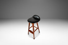 Load image into Gallery viewer, Set of Two ( 2 ) Mid-Century Danish Modern Model OD-61 Counter Height Bar Stools by Erik Buch for O.D. Mobler, Denmark, 1960's-ABT Modern