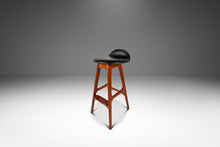 Load image into Gallery viewer, Set of Two ( 2 ) Mid-Century Danish Modern Model OD-61 Counter Height Bar Stools by Erik Buch for O.D. Mobler, Denmark, 1960's-ABT Modern