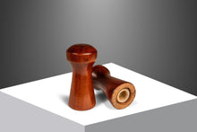 Load image into Gallery viewer, Set of Two ( 2 ) Mid-Century Danish Modern Salt & Pepper Shakers in Solid Walnut, Denmark, c. 1970s-ABT Modern