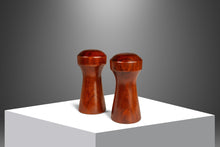 Load image into Gallery viewer, Set of Two ( 2 ) Mid-Century Danish Modern Salt & Pepper Shakers in Solid Walnut, Denmark, c. 1970s-ABT Modern