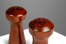 Load image into Gallery viewer, Set of Two ( 2 ) Mid-Century Danish Modern Salt & Pepper Shakers in Solid Walnut, Denmark, c. 1970s-ABT Modern