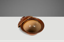 Load image into Gallery viewer, Set of Two (2) Mid-Century Japanese Modern Glazed Stoneware Rice Cookers / Serving Pots, Japan, c. 1970s-ABT Modern