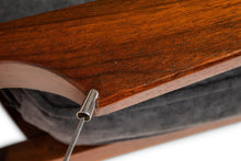 Load image into Gallery viewer, Set of Two (2) Mid-Century Modern Angular Arm Chairs in Walnut & Velour by Foster McDavid, USA, c. 1960's-ABT Modern