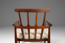 Load image into Gallery viewer, Set of Two (2) Mid-Century Modern Angular Arm Chairs in Walnut & Velour by Foster McDavid, USA, c. 1960's-ABT Modern