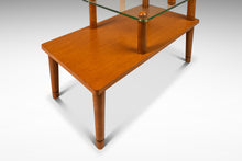 Load image into Gallery viewer, Set of Two ( 2 ) Mid-Century Modern Art Deco Three-Tiered Glass End Tables by Gilbert Rohde for Herman Miller, USA, c. 1930s-ABT Modern