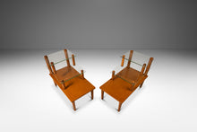 Load image into Gallery viewer, Set of Two ( 2 ) Mid-Century Modern Art Deco Three-Tiered Glass End Tables by Gilbert Rohde for Herman Miller, USA, c. 1930s-ABT Modern