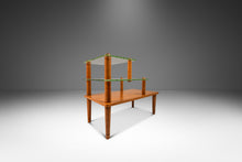 Load image into Gallery viewer, Set of Two ( 2 ) Mid-Century Modern Art Deco Three-Tiered Glass End Tables by Gilbert Rohde for Herman Miller, USA, c. 1930s-ABT Modern