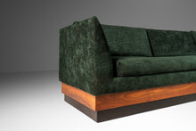 Load image into Gallery viewer, Set of Two (2) Mid-Century Modern Brutalist Platform Sofas in Walnut by Adrian Pearsall for Craft Associates, USA, c. 1960's-ABT Modern